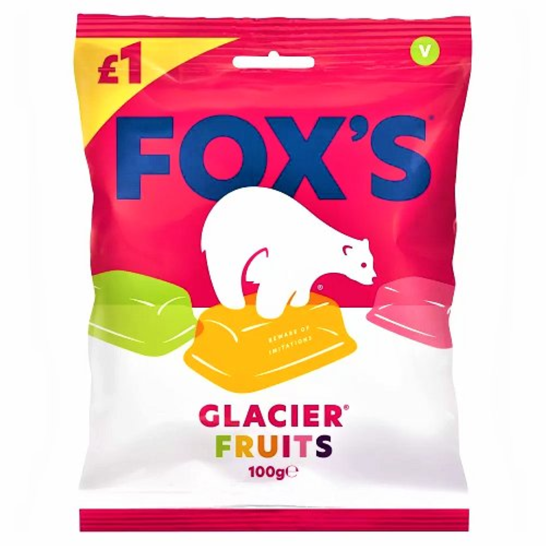 FOX'S GLACIER BARLEY SUGAR SWEETS 130G